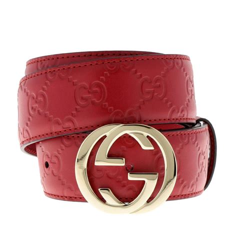 all red gucci belt cheap
